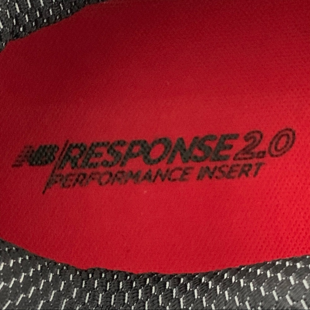 New Balance Red Speckled Sneakers - Picture 8 of 12